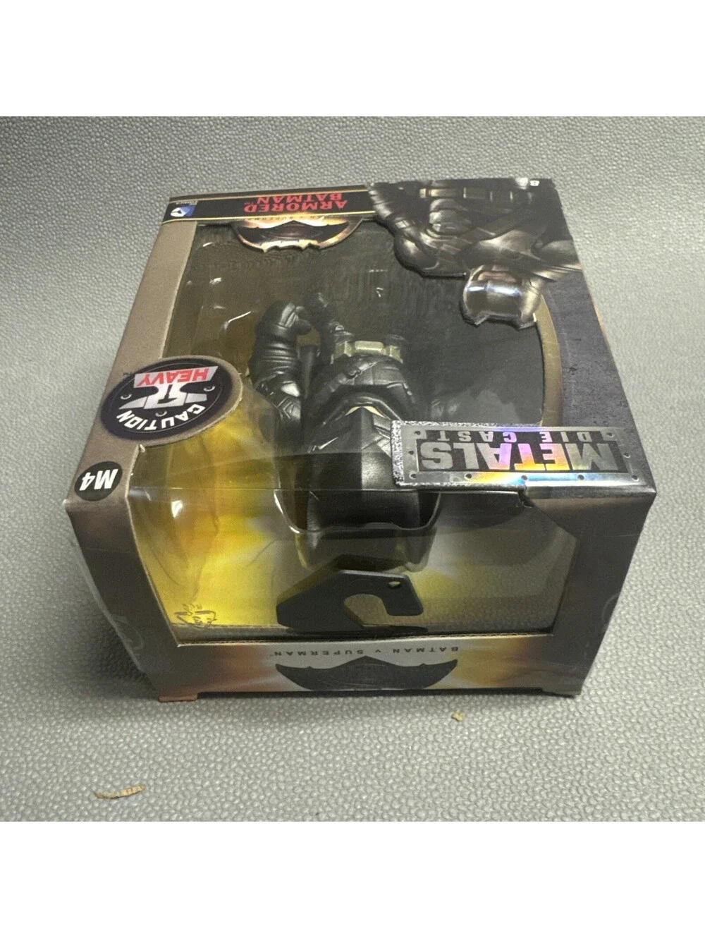 Metals DC Armored Batman Die 4” Cast Figure Batman vs Superman NIB Jada Toys